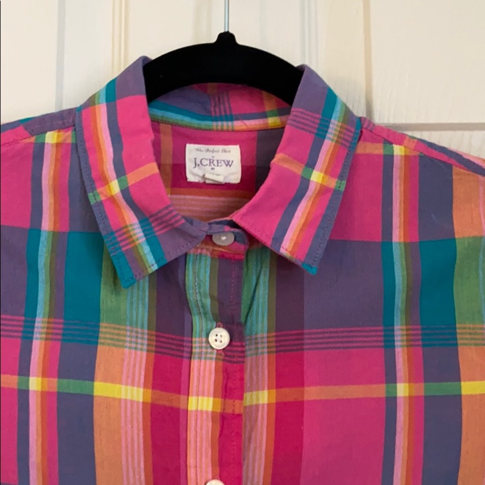 Jcrew Multi Colored Button Down - image 2